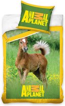 Animal Planet Paard Dekbedovertrek 140x200cm Katoen