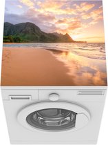 Wasmachine beschermer mat - Kauai zonsondergang - Breedte 60 cm x hoogte 60 cm