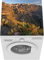 Wasmachine beschermer mat - De Koperkloof tijdens zonsondergang - Breedte 60 cm x hoogte 60 cm
