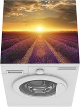 Wasmachine beschermer mat - Frankrijk - Zon - Lavendel - Breedte 60 cm x hoogte 60 cm