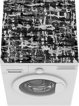 Wasmachine beschermer mat - Camouflage - Verf - Patronen - Breedte 60 cm x hoogte 60 cm