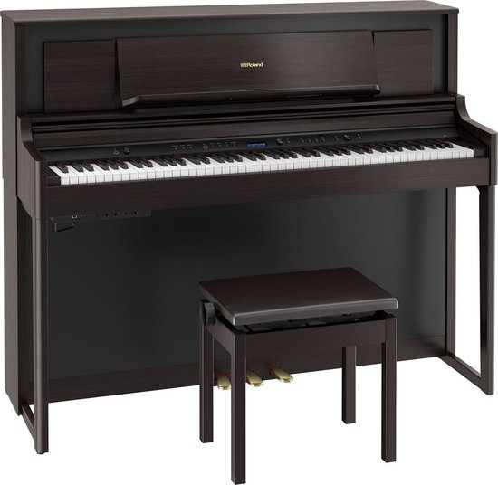 LX706-DR Digitale Piano- Palissander - Donkerbruin - gewogen klavier