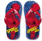 Spiderman teenslippers - slippers - Marvel - flipflop - blauw - maat 29/30