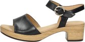 Gabor Gekleed Sandalen Hak - zwart - Maat 40