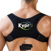 Kypro Rugbrace - Houding Corrector - Rug Corrector - Postuur Corrector - Verstelbare Rugband met extra Okselpads - Comfortabel en Ademend Ontwerp