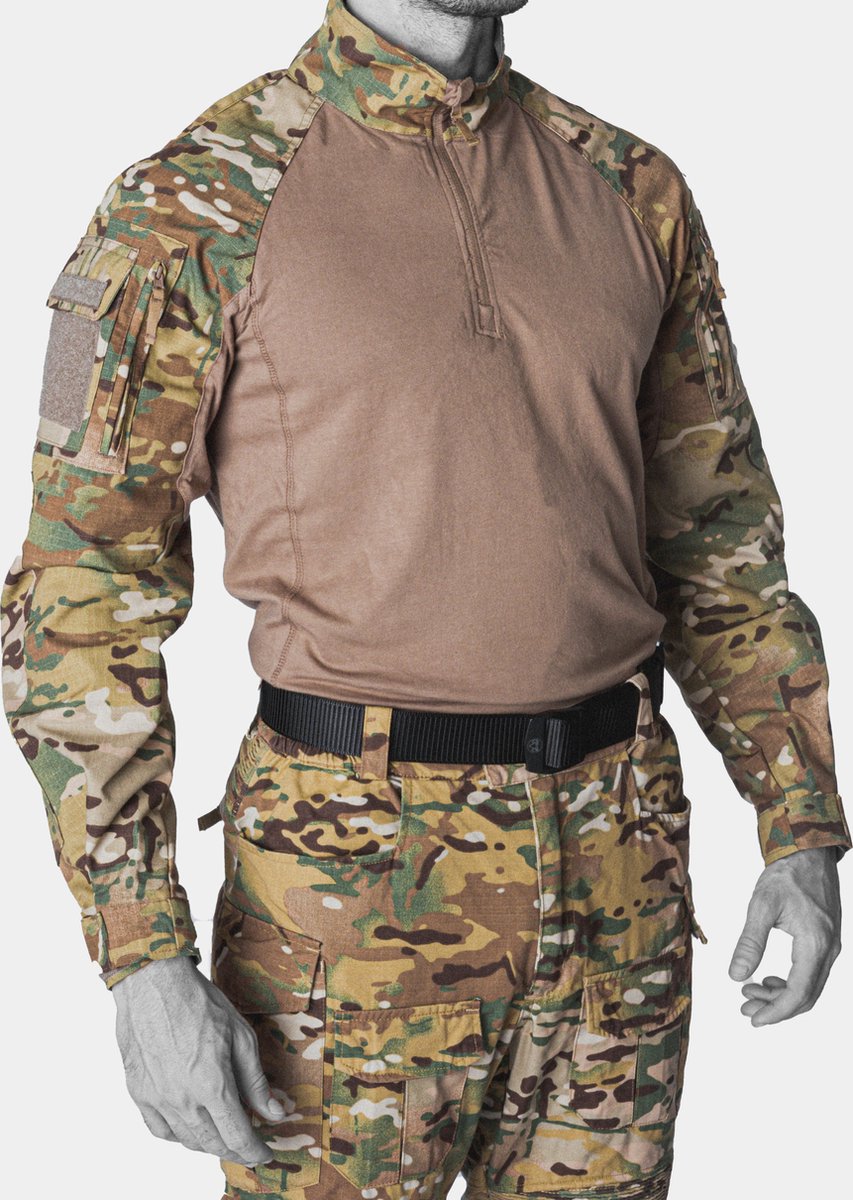 EU-TAC Combat Shirt - Best verkochte - Ubac - Militair Shirt - Tactical Combat Shirt - Airsoft - Airsoft Shirt - Militaire kleding - Multicam - Maat XL