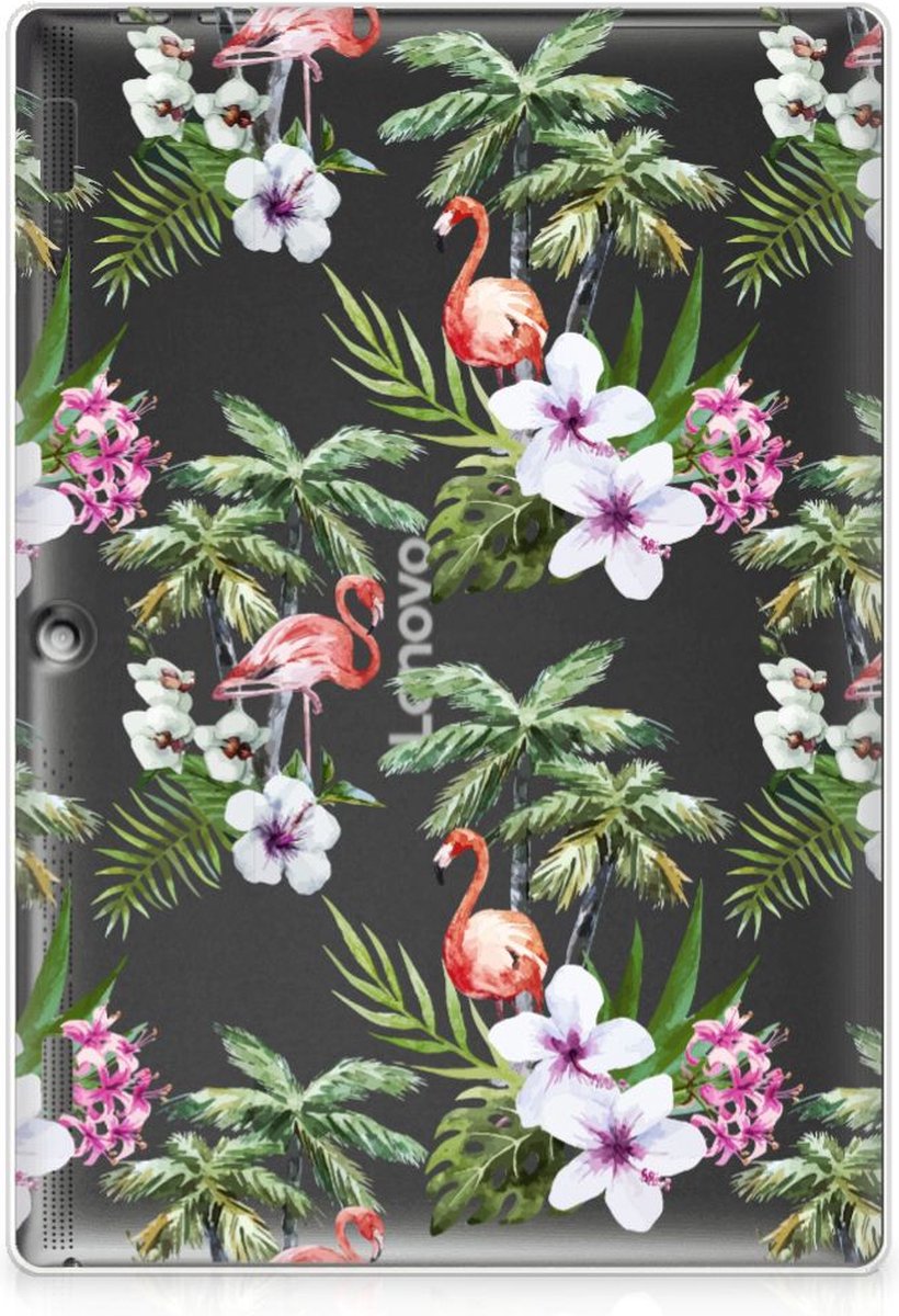 Lenovo Tab 10 | Tab 2 A10-30 Back Case Flamingo Palms