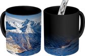 Magische Mok - Foto op Warmte Mok - Zwitserse Alpen tijdens de winter - 350 ML - Uitdeelcadeautjes