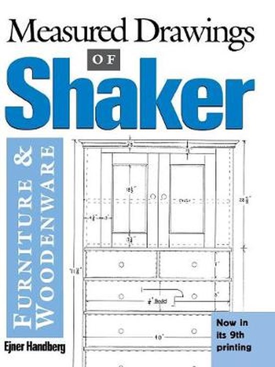 Measured Drawings of Shaker Furniture and Woodenware - cover