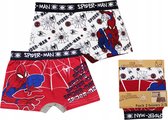 Spiderman boxershorts - onderbroek - onderbroeken - Marvel - organic cotton certified - 2 stuks - 4-5 jaar