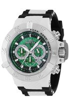Invicta Subaqua - Noma III 38996 Heren Horloge - Waterdicht - Analoog - Quartz Uurwerk - Roestvrij Staal met groene Wijzerplaat - 50mm