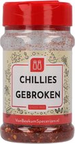 Van Beekum Specerijen - Chillies Gebroken - Strooibus 80 gram