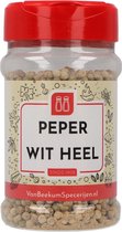 Van Beekum Specerijen - Peper Wit Heel - Strooibus 160 gram