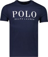 Polo Ralph Lauren  T-shirt Blauw Aansluitend - Maat M - Heren - Lente/Zomer Collectie - Katoen