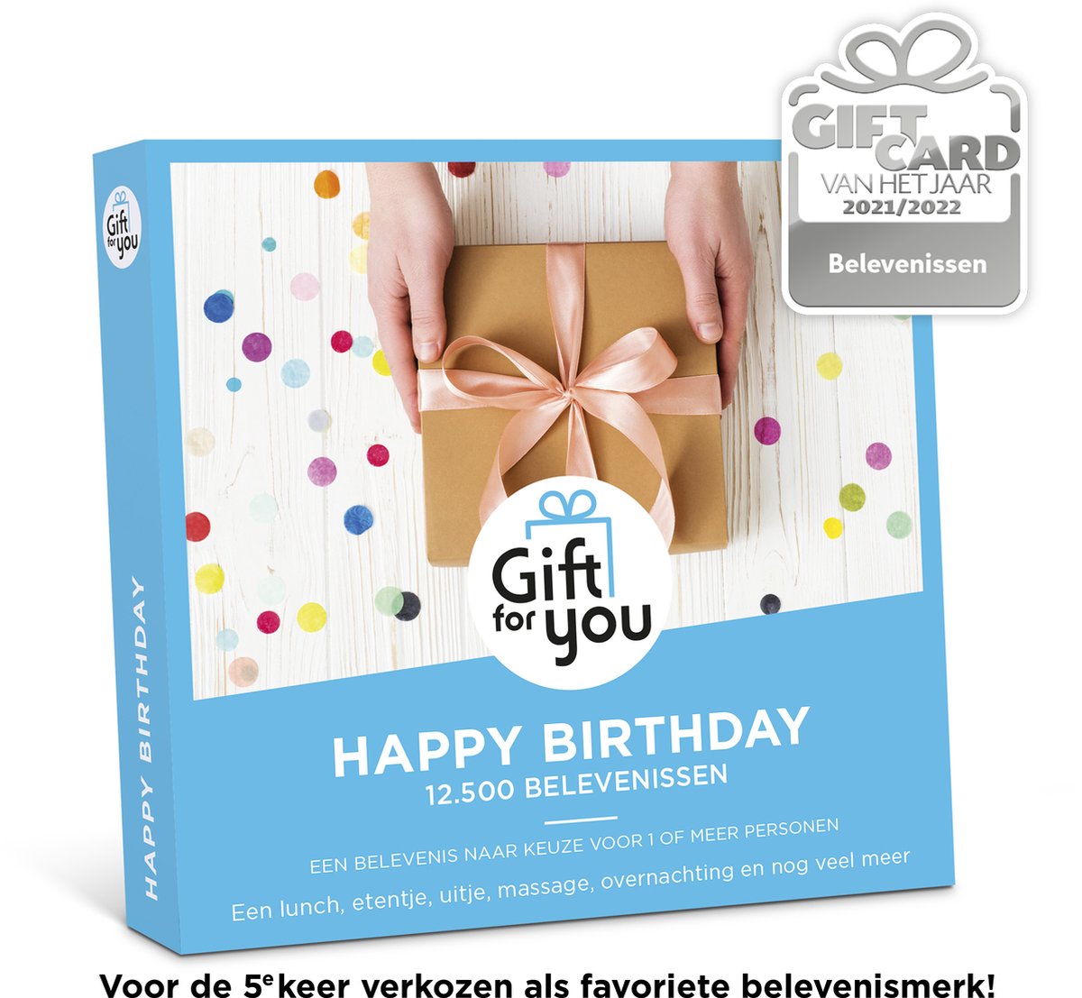 GiftForYou Cadeaubon - Happy Birthday