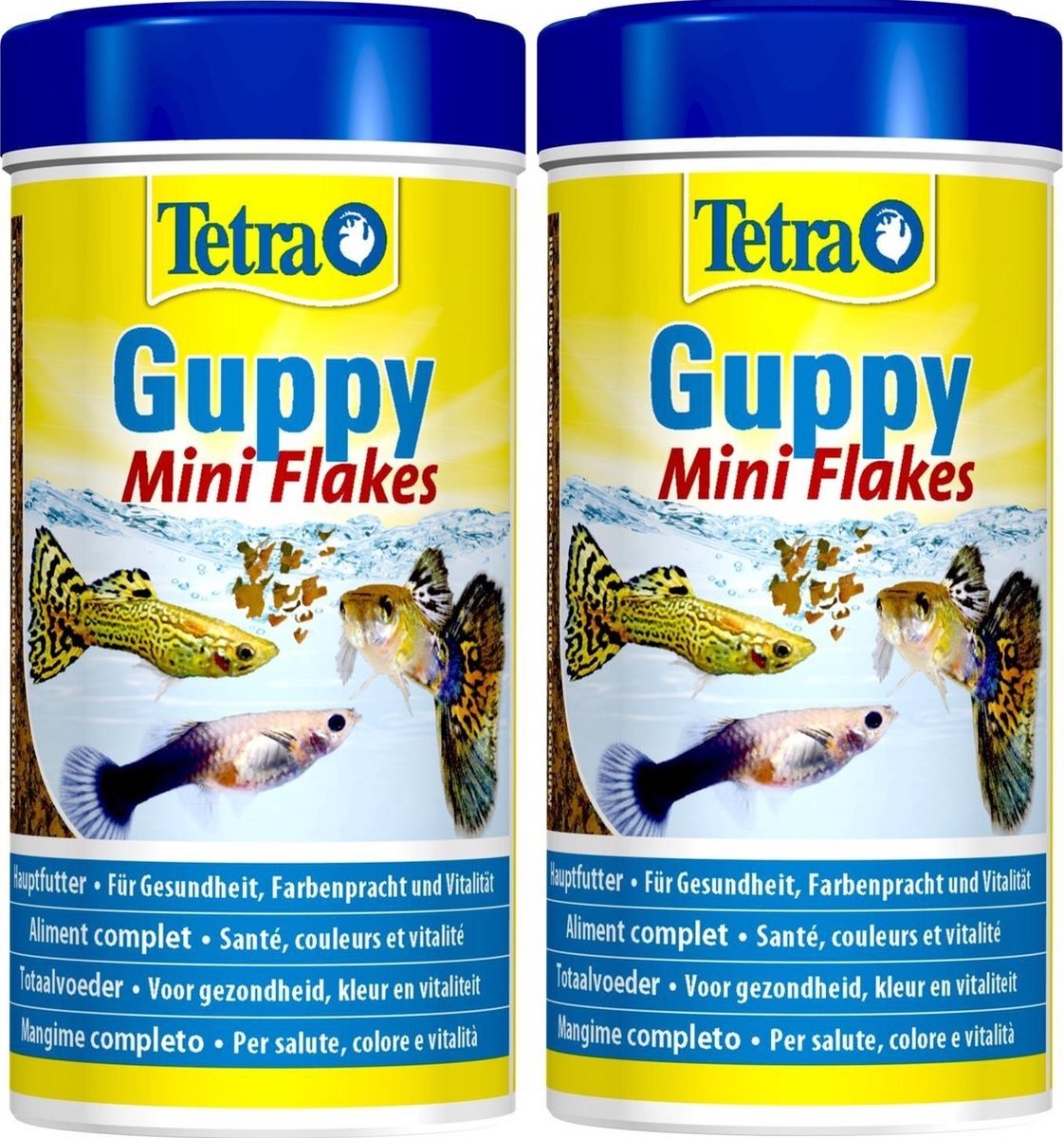 Tetra Guppy Vlokken - Visvoer - 250 ml - 2 stuks