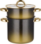 Kadirelli - Stoompan - Roestvrij staal - Couscous pot -