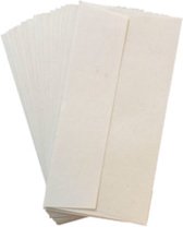 Set van 20 enveloppen Abaca papier, Tree-free, 11x22cm