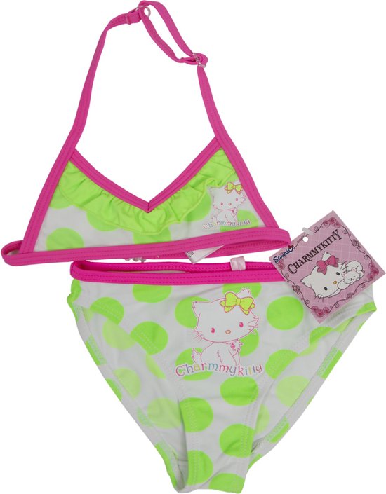 Disney Charmmy Kitty - Bikini - Groen - 8 jaar - 128cm