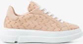 VIA VAI Blue Maze Sneakers - Leer - Beige - Maat 37