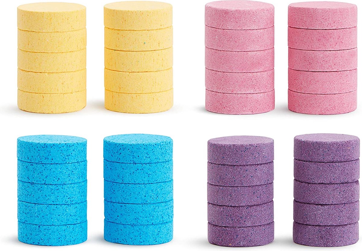 Munchkin Bruistabletten voor in bad - Color Bombs - 40 Stuks Bruistabletten - Bruikbaar voor Color Buddies en ColorMix Lab — afbeelding 8
