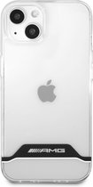 Mercedes-AMG Horizontal White Line voor Apple iPhone 13 (6.1") - Wit