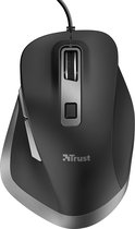 Trust Fyda - Comfort Muis - Draadloos - Zwart