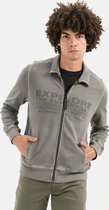 camel active Sweatjacke in zuiver katoen