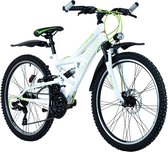 Ks Cycling Fiets Mountainbike volledig ATB 24 inch 4Masters - 36 cm