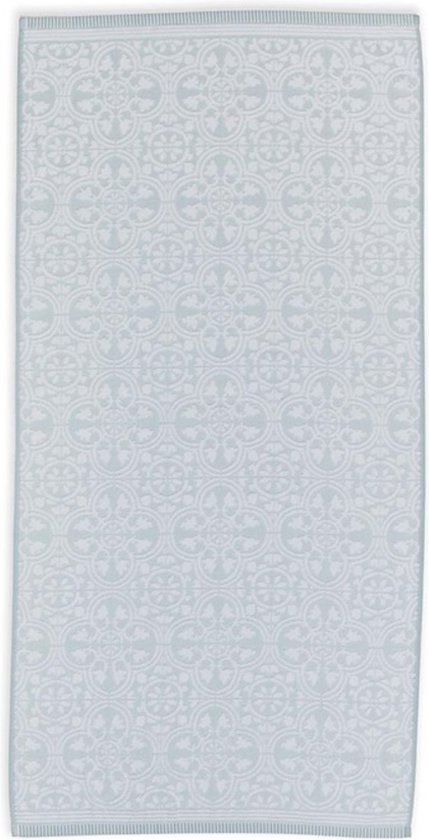PIP Studio badgoed Tile de Pip light blue - handdoek 55x100 cm