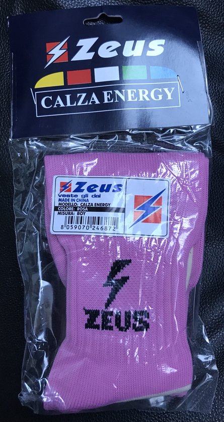geroosterd brood neef Waakzaamheid Voetbalsokken Zeus Calza Energy, Roze/Pink, Maat 28-33 (kid) | bol.com