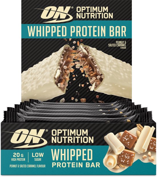 Optimum Nutrition Whipped Protein Bars Barre Protéinée Caramel Salé