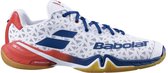 Babolat Shadow Tour - indoor sportschoen - wit/blauw - maat 48