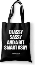 Studentenmeuk - Katoenen Tas - CLASSY CASSY... - Shopper - Fair Trade