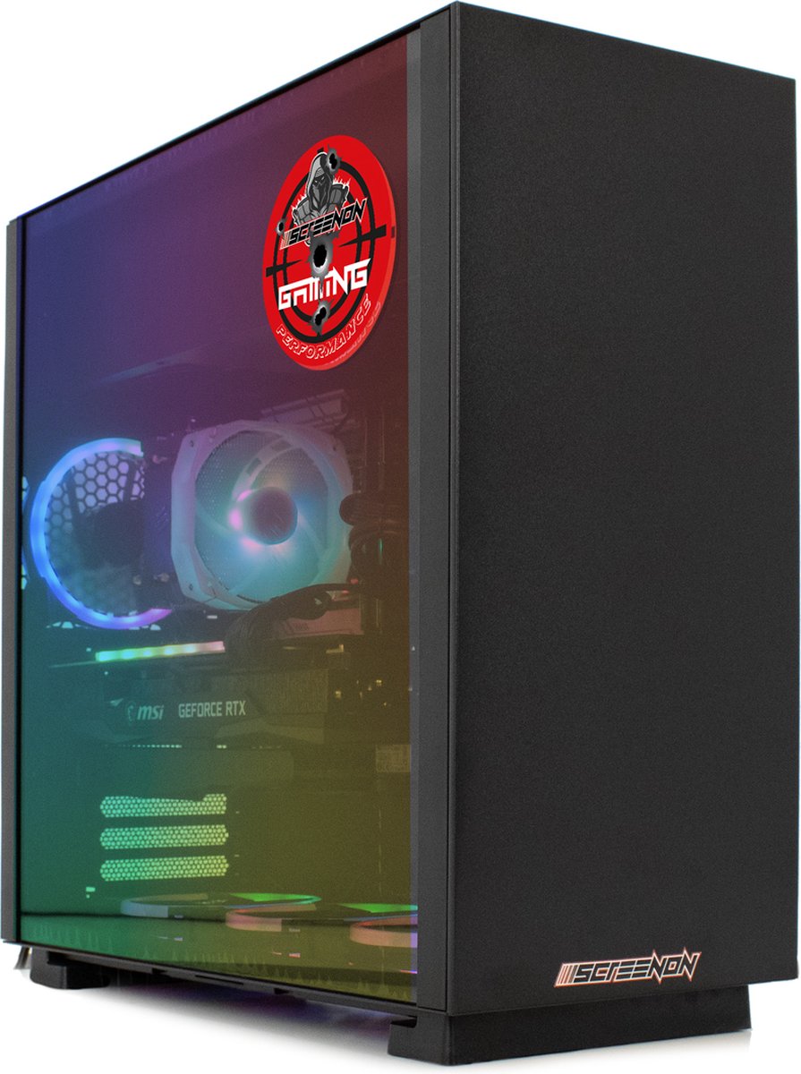 ScreenON – Night Shark - Ryzen 5 - 240GB SSD + 1TB HDD - GTX 1660 – GamePC.V32427