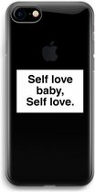 Case Company® - iPhone 7 hoesje - Self love - Soft Cover Telefoonhoesje - Bescherming aan alle Kanten en Schermrand