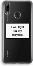 Case Company® - Huawei P Smart (2019) hoesje - Fight for my fairytale - Soft Cover Telefoonhoesje - Bescherming aan alle Kanten en Schermrand