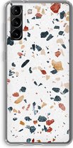 Case Company® - Samsung Galaxy S21 Plus hoesje - Terrazzo N°4 - Soft Cover Telefoonhoesje - Bescherming aan alle Kanten en Schermrand