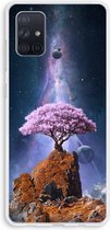 Case Company® - Samsung Galaxy A71 hoesje - Ambition - Soft Cover Telefoonhoesje - Bescherming aan alle Kanten en Schermrand