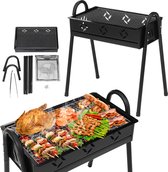 BBQ - Houtskoolbarbecues - staal, barbecue-tools sets - kookgerei BBQ Grill Kit  - voor picknick camping barbecue party