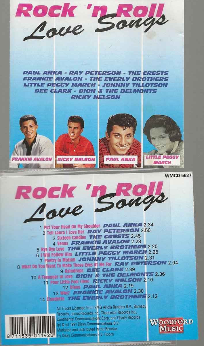 ROCK 'N ROLL LOVE SONGS