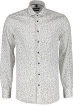 Ledûb Overhemd - Modern Fit - Groen - 3XL Grote Maten