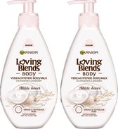 Garnier Loving Blends Milde Haver Bodymilk - Pak Je Voordeel - 2 x 250 ml