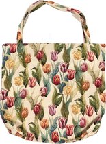 Boodschappentas - Gobelinstof - Tulpen - Tulp - Bloemen