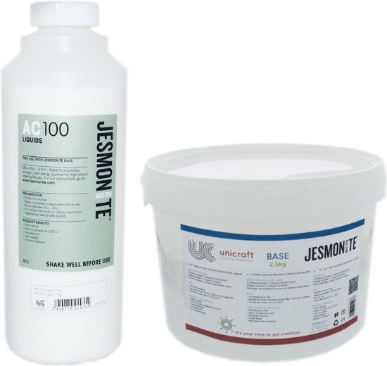Jesmonite - set - AC100 - 1l Liquid + 2,5kg Base