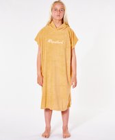 Rip Curl - Handdoek met capuchon voor meisjes - Script -Oranje - maat Onesize