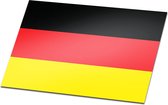 Set van 2 vlagstickers - Deutschland - Duitsland - Stickers - 6 x 9 cm