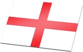 Set van 2 vlagstickers  England - Engeland - Stickers - 6 x 9 cm