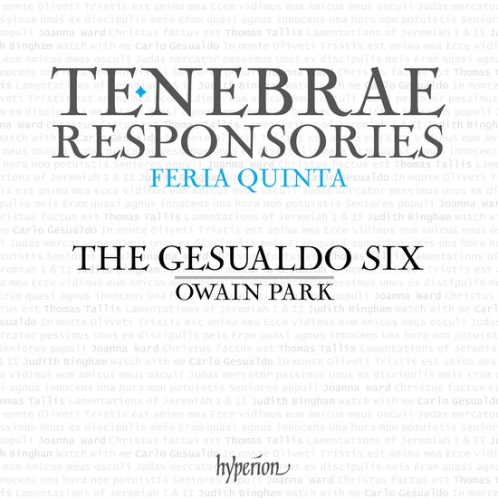The Gesualdo Six, Owain Park - Tenebrae Responsories (Feria Quinta) (CD)