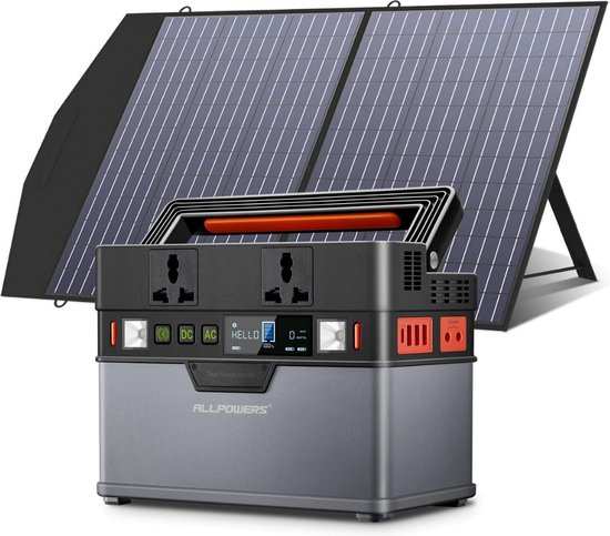 Allpowers® Solar Power Station - Zonne Paneel Generator - Generator Zonne Energie - 78000mAh - 288W
